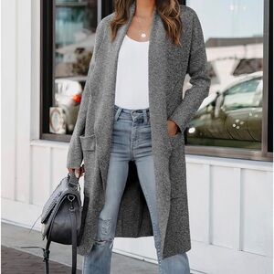 Amazon Women's Long Cardigan Sweater